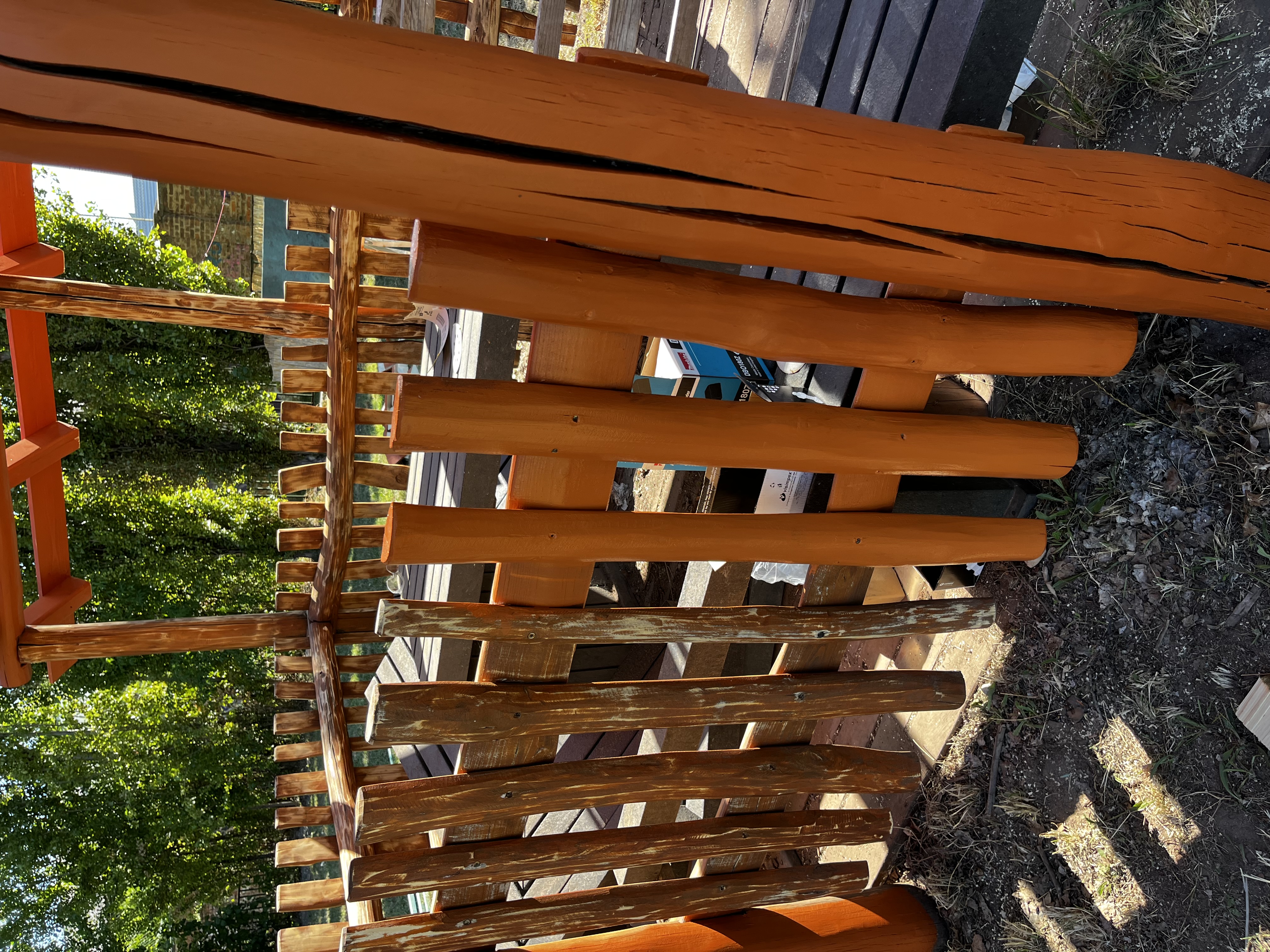 Kerti kiülő - Előtte